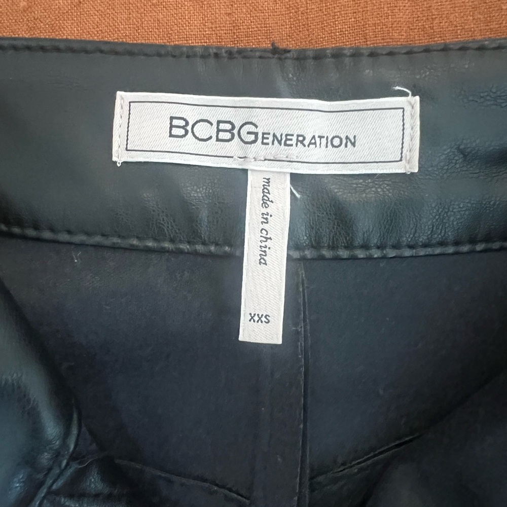 Bcbgeneration Black Leather Pants - image 3